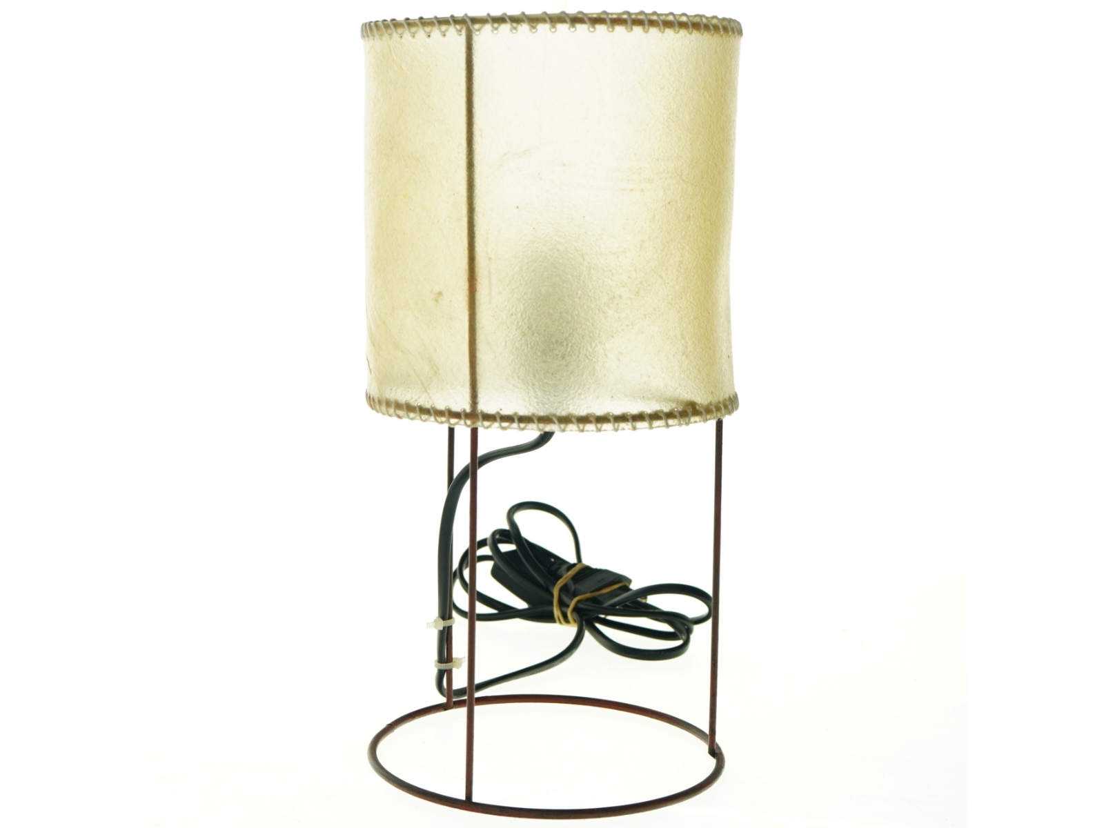 Bordlampe med lampeskærm (str. Ø 15 cm)