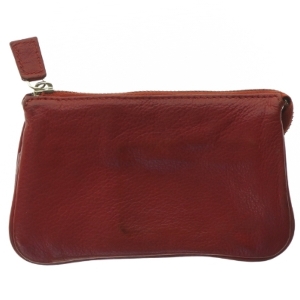 Læder pung fra Depechie Eu (str. 17 x 10 cm)