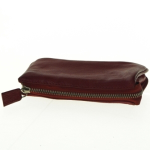 Læder pung fra Depechie Eu (str. 17 x 10 cm)