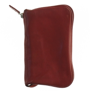 Læder pung fra Depechie Eu (str. 17 x 10 cm)