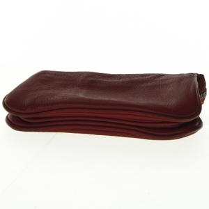 Læder pung fra Depechie Eu (str. 17 x 10 cm)