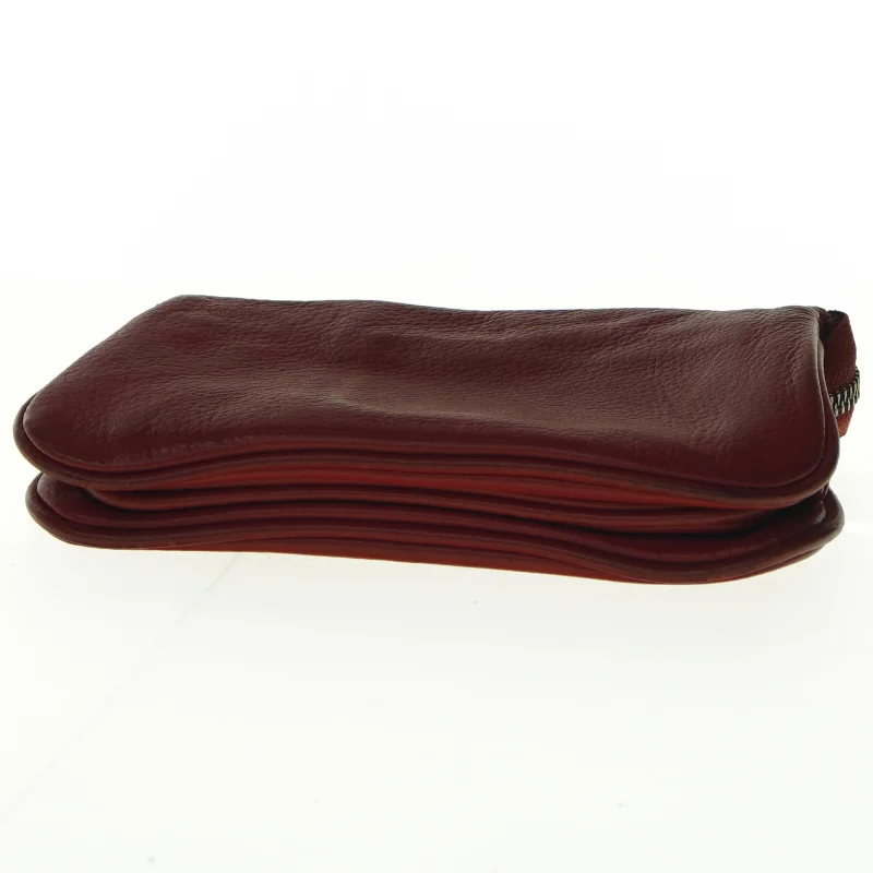 Læder pung fra Depechie Eu (str. 17 x 10 cm)