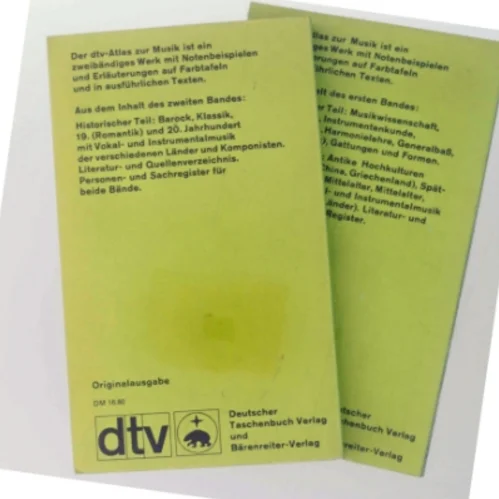 dtv-Atlas zur Musik af Deutsches Taschenbuch Verlag und Bärenreiter-Verlag (Bog)
