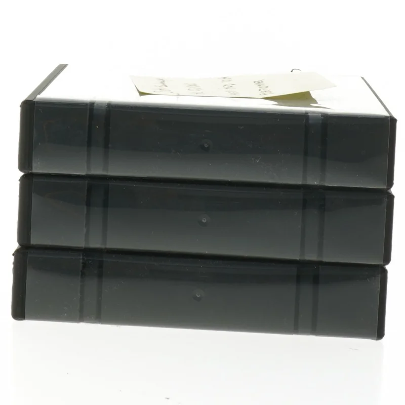 CD/DVD opbevaringsmapper, 3 stk (str. 16,5 cm x 13,5 cm. 3 styk)