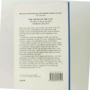 The sound of the city : the rise of rock and roll af Charlie Gillett (Bog)