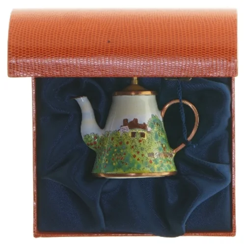 Dekoreret mini tekande (str. 9,5x8,5 cm)