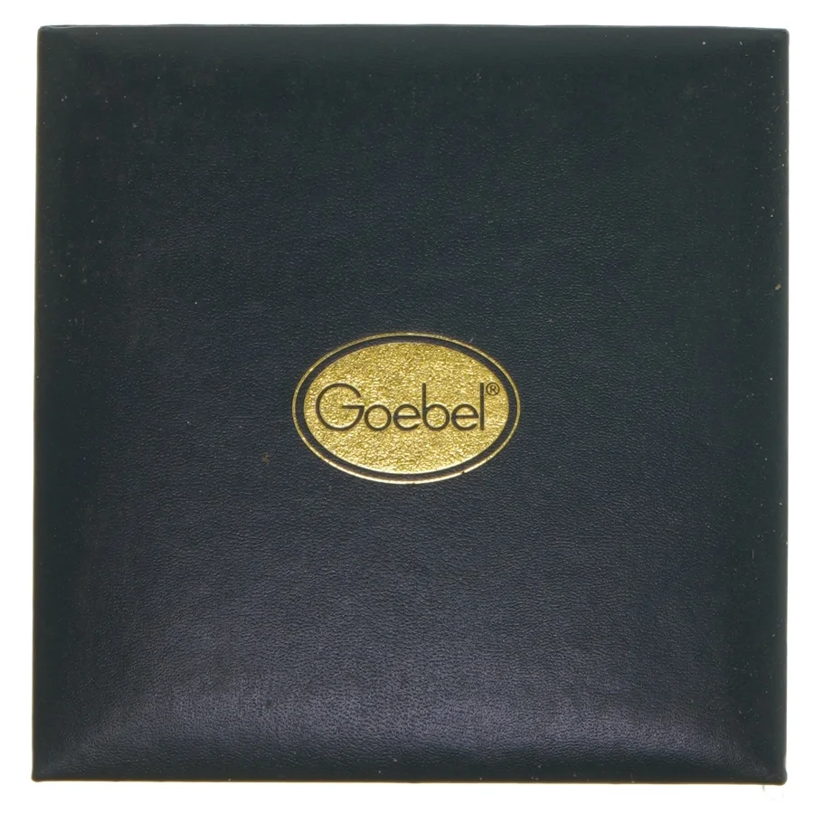 Dekorativ keramisk tekande fra Goebel (str. 8,5x13 cm)