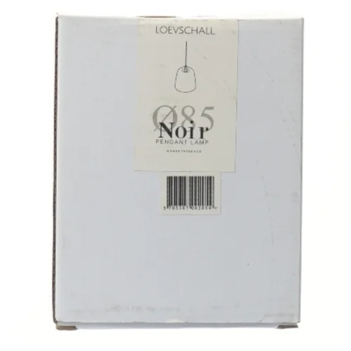 Loevschall Noir pendellampe (str. Ø 8,5 cm)