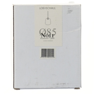 Loewschall Q85 Noir pendellampe fra Loewschall (str. Ø 8,5 cm)