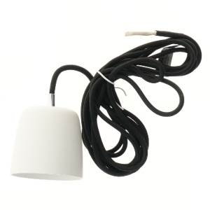 Loewschall Q85 Noir pendellampe fra Loewschall (str. Ø 8,5 cm)