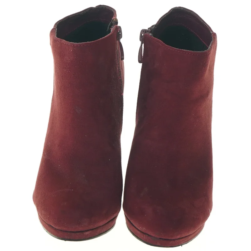 Bordeaux dame støvler med hæl fra Blink (str. 37 )