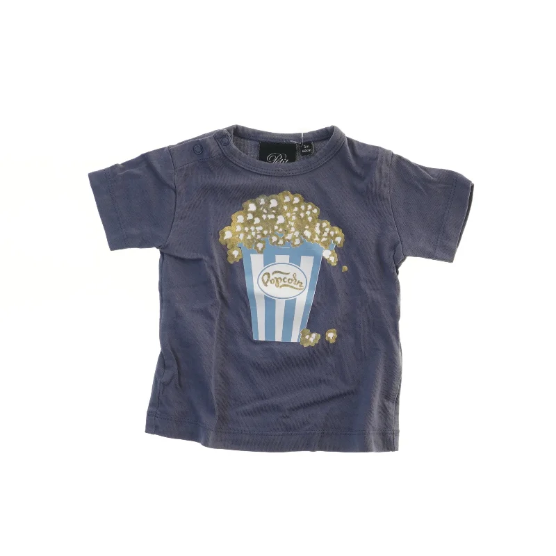 Børne T-Petit shirt med popcorn print fra Petit (str. 62)