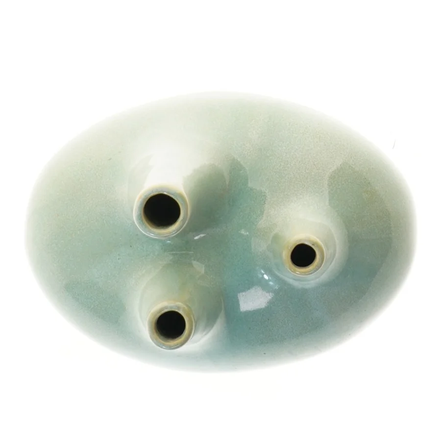 Keramisk vase med tre åbninger (str. 20 cm)