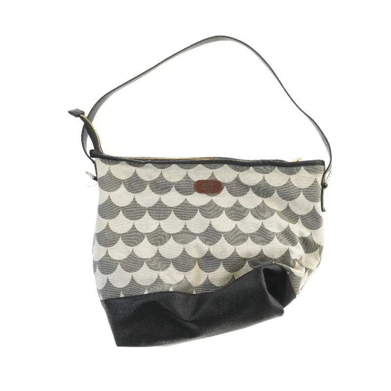 Pusletaske i stof med mønster fra Petite Cherie (str. 43x33 cm)