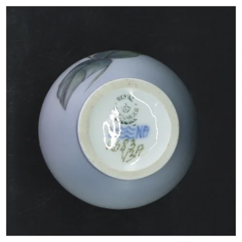 Kgl. Porcelæns vaser fra Royal Copenhagen (str. 14,5 cm)