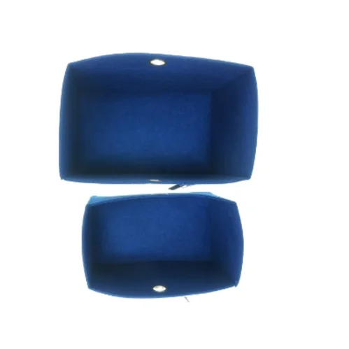 Stof kasser fra Hübsch (str. 40 x 24 og 35 x 20)