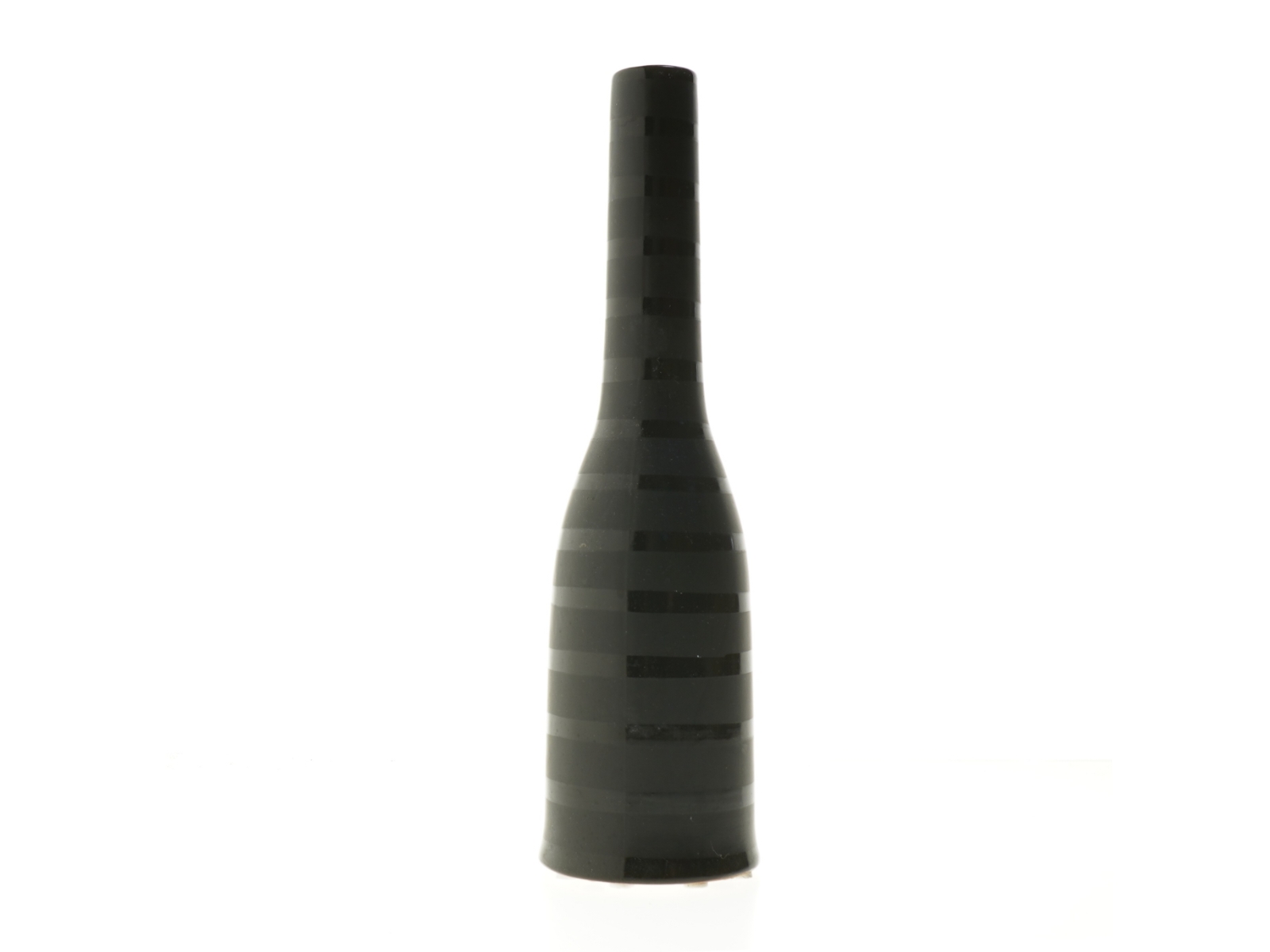 Moderne vase i sort (str. 36 cm)