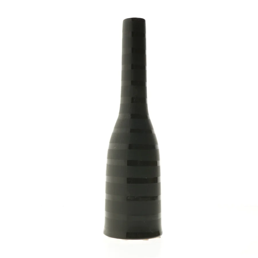 Moderne vase i sort (str. 36 cm)