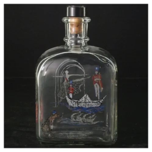 Karaffel fra Holmegaard (str. 6x11x19 cm)