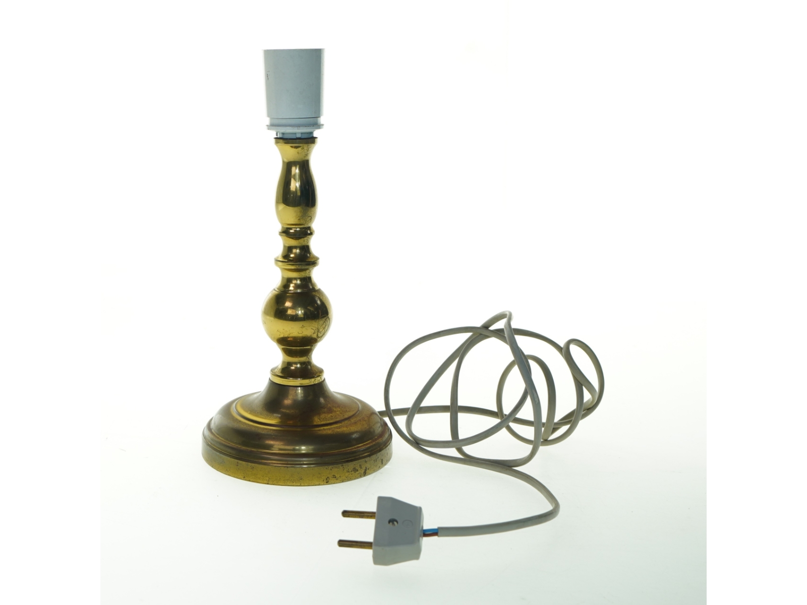 Messing bordlampe (str. 27 cm)