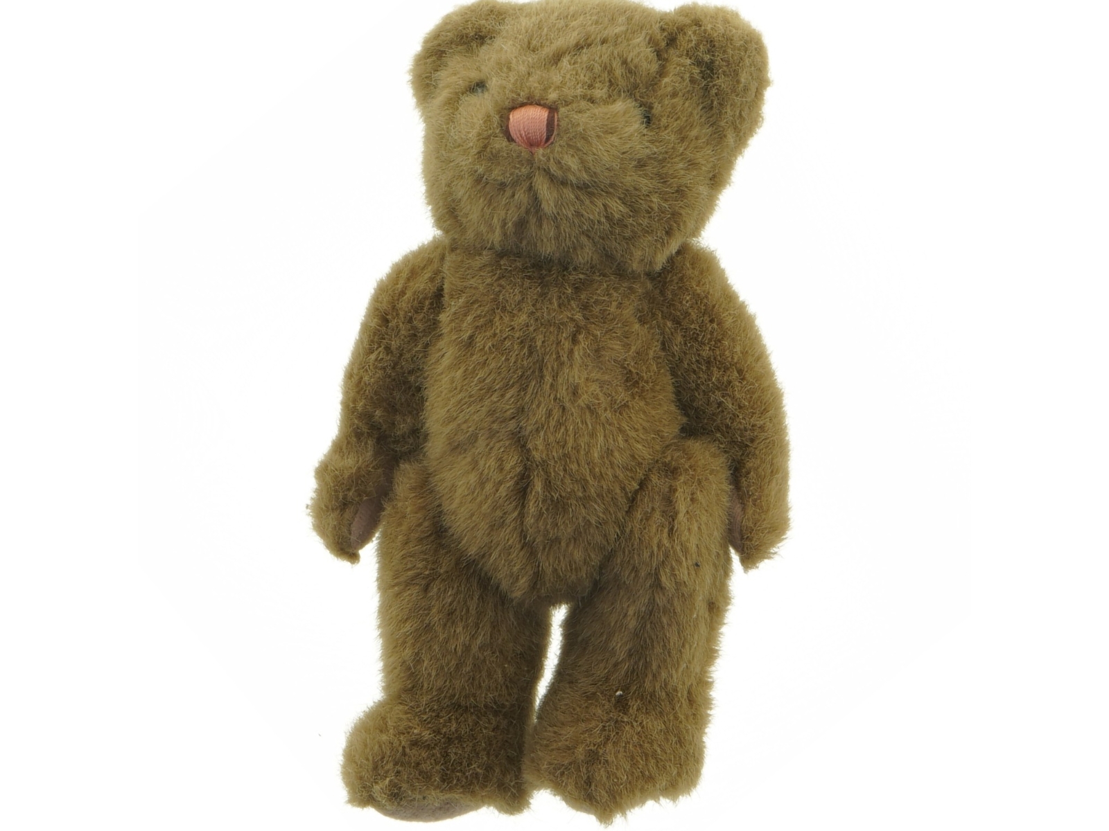 Brun tøjdyrsbamse (str. 21 cm)