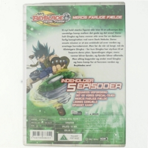 Beyblade Metal Fusion, Meros farlige fælde (DVD)