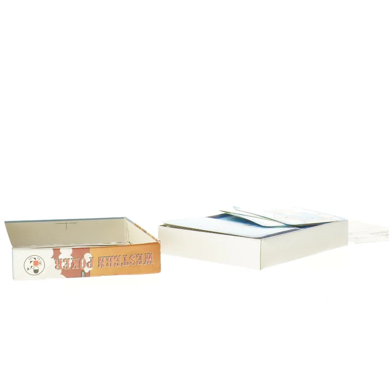 Western Poker spillekort (str. 13 x 10 cm)