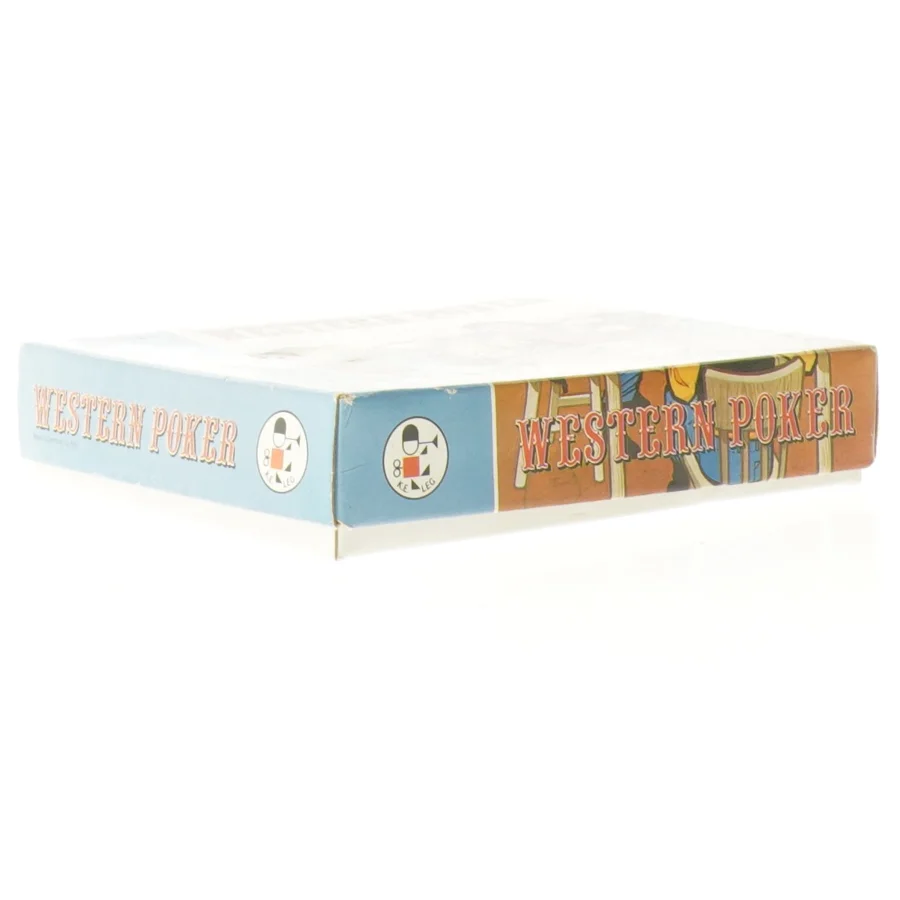 Western Poker spillekort (str. 13 x 10 cm)
