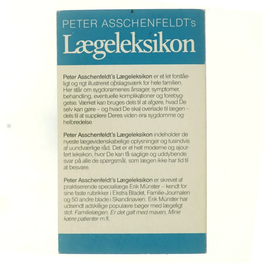 Lægeleksikon af Erik Münster