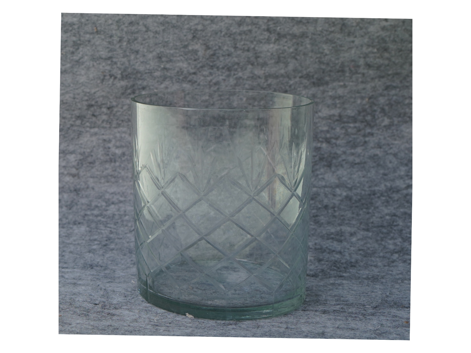 Lysestage // glas (str. 12 x 10 cm)