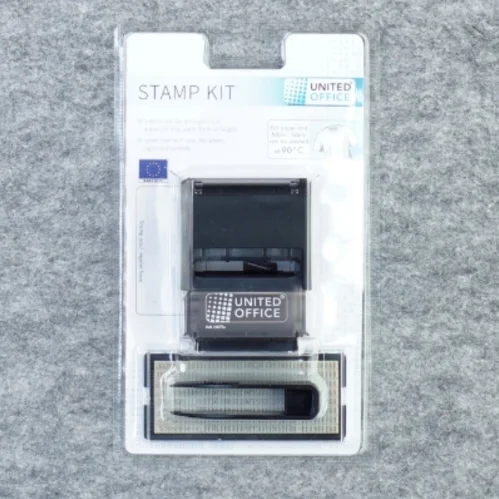 Tekststempel fra United Office (str. 23 x 13 cm)