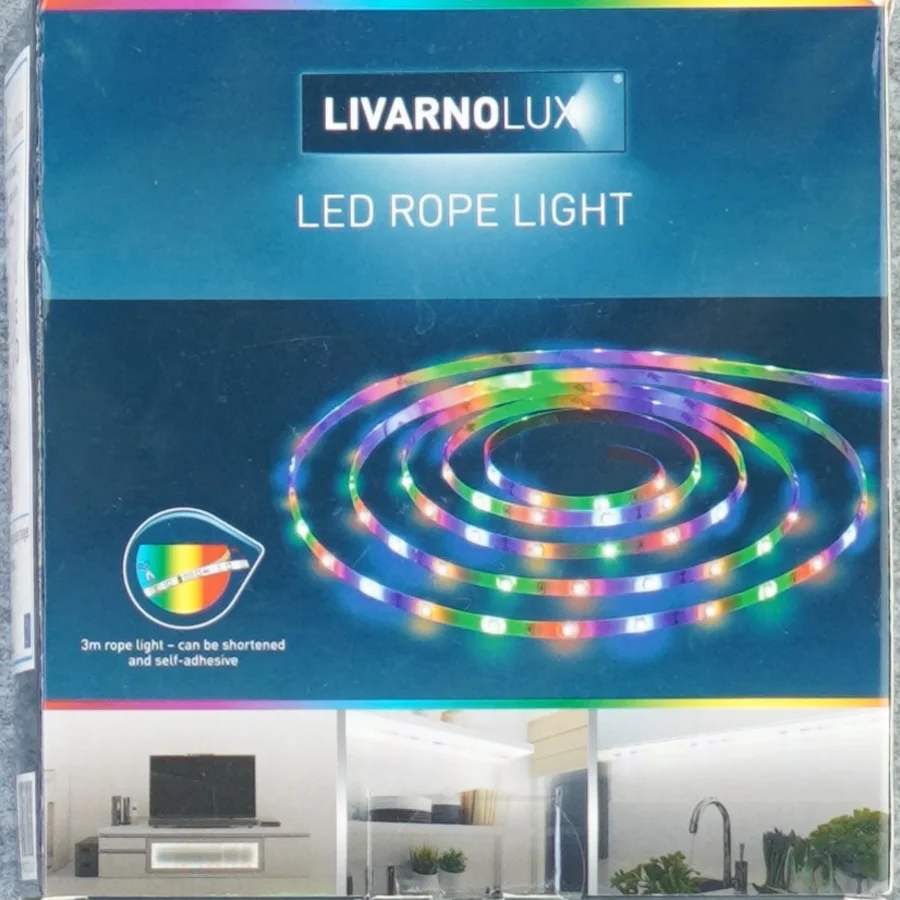 Led lysbånd fra Livarno Lux (str. 3 meter)