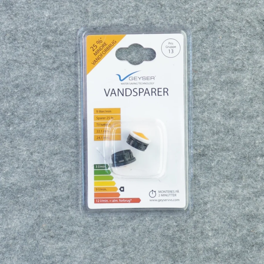 Vandsparer fra Gejser (str. 17 x 10 cm)