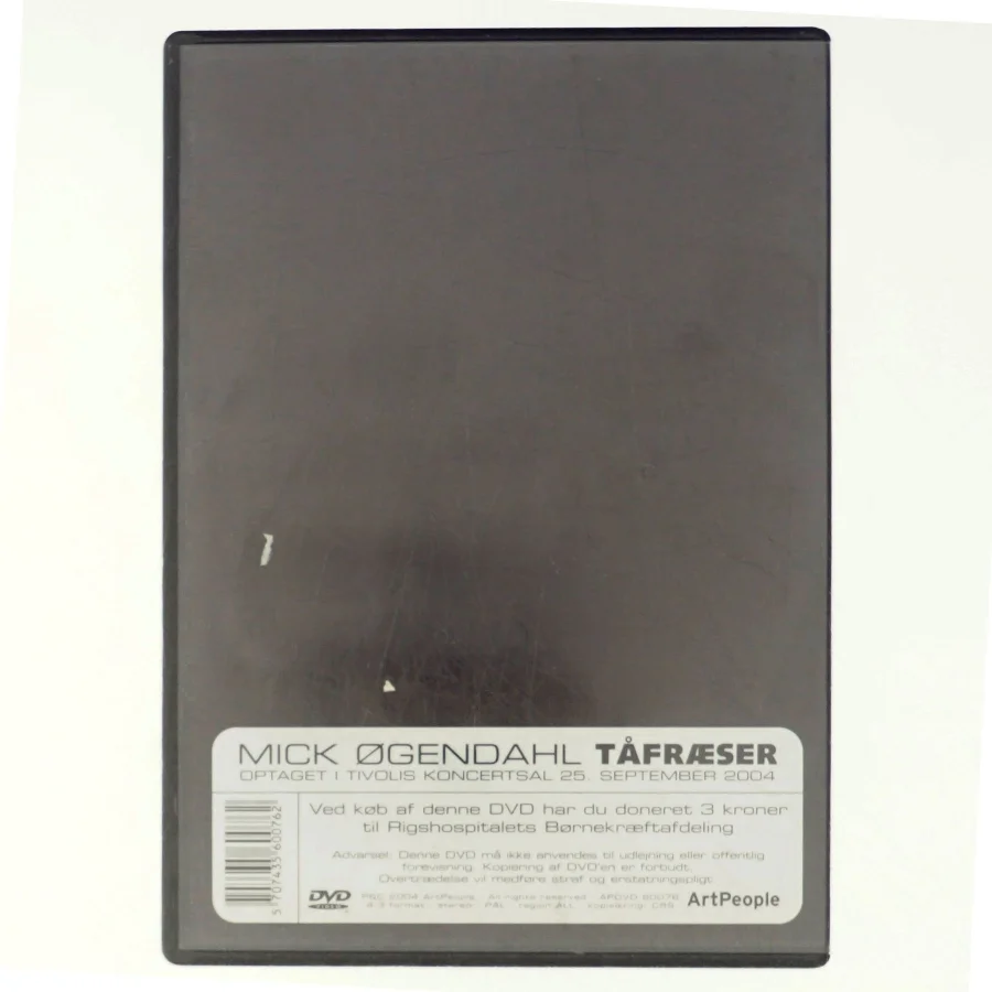 Tåfræser DVD 