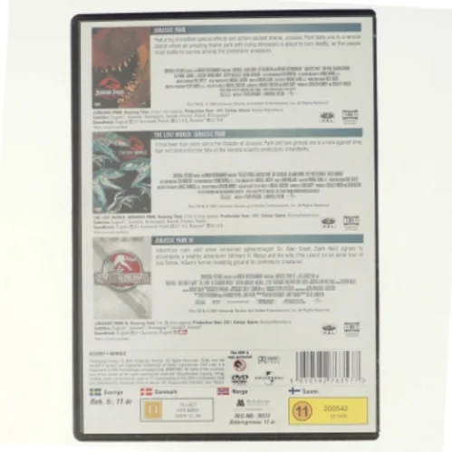 Jurassic park trilogy