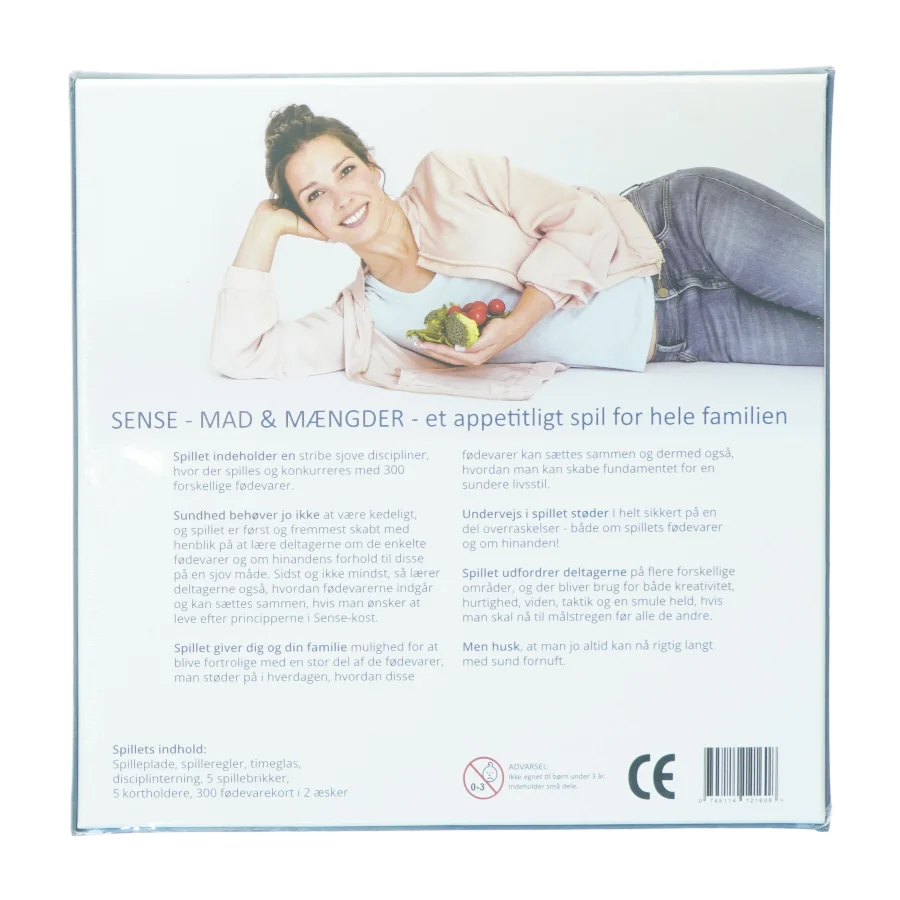 Sense Spillekort Mad & Mængder fra Sense (str. 27 x 7 cm)