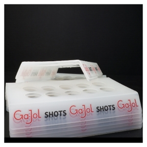 GaJol Shots Plastholder (str. 27 x 16 komma 5 x 4 cm)