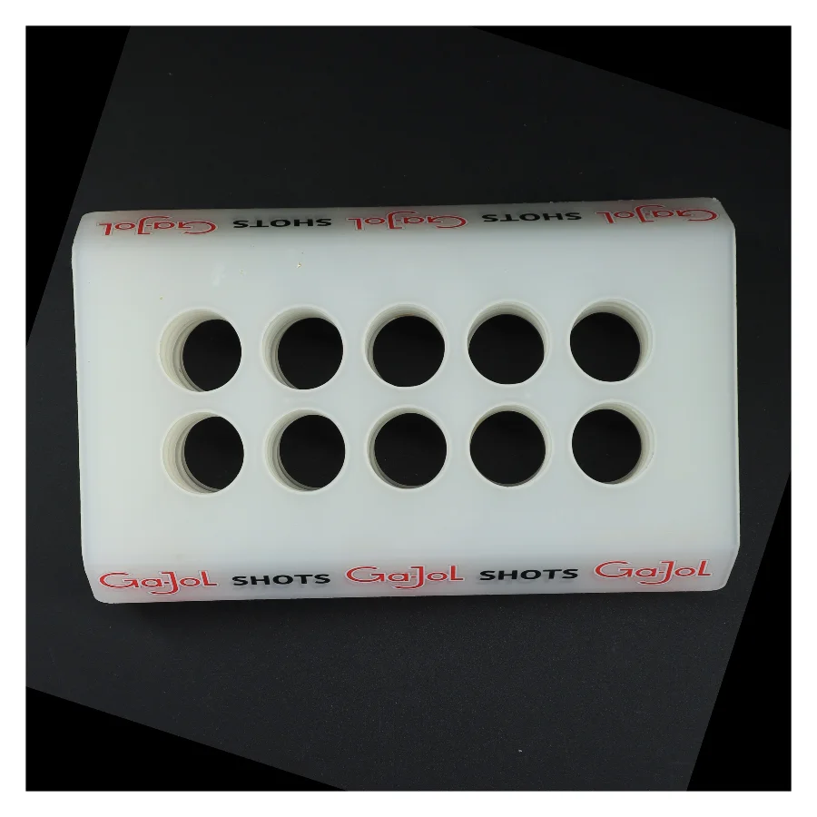 GaJol Shots Plastholder (str. 27 x 16 komma 5 x 4 cm)