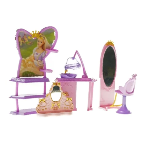 Frisørsalon fra Barbie som Rapunzel 