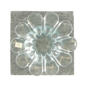 Skål i klart glas fra Holmegaard