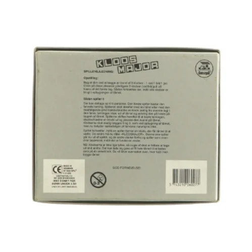 Klodsmajor rejsestørrelse (spil)