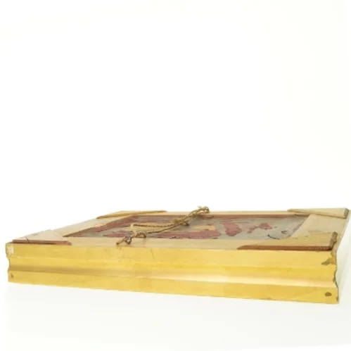 Maleri med guldramme (str. 46 x 37 x 6 cm)
