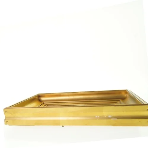 Maleri med guldramme (str. 46 x 37 x 6 cm)