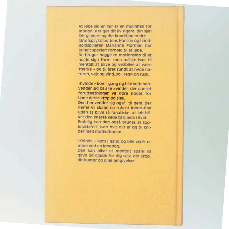 Løbebog for kvinder 'Kvinde - Kom i gang og bliv ved!' fra Bogklubben 12 Bøger