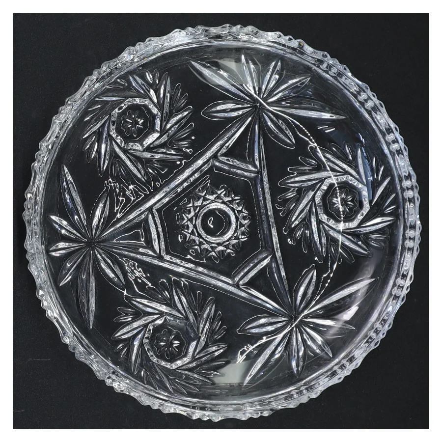 Krystalglas skåle (2) (str. Ø 16 cm)