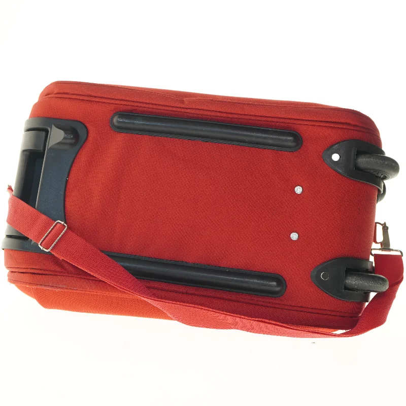 Rødt rejsetaske med hjul fra Alexander (str. 52x31 cm)