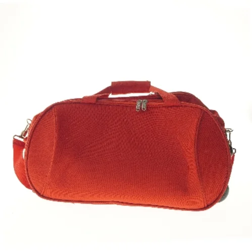 Rødt rejsetaske med hjul fra Alexander (str. 52x31 cm)