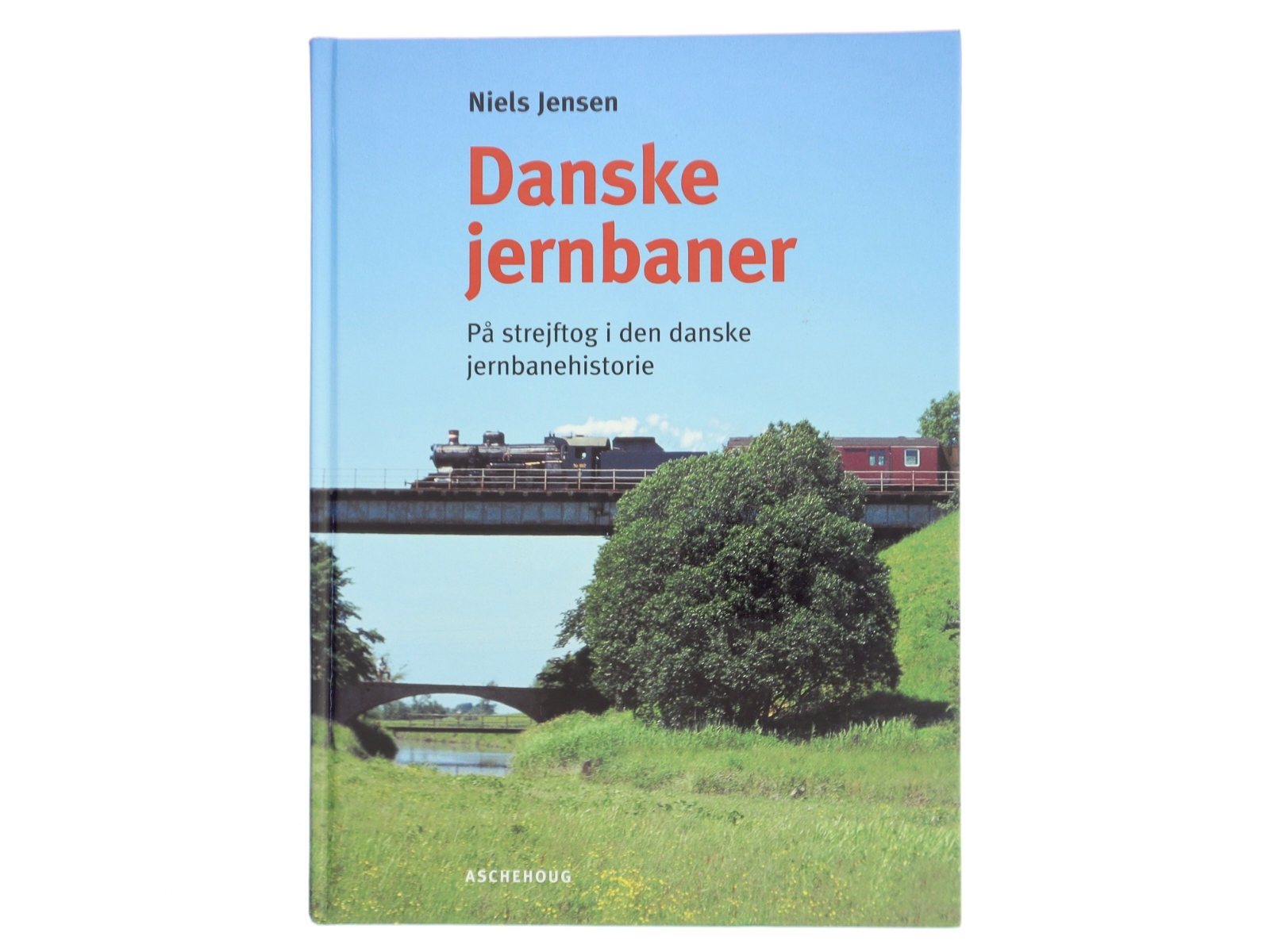 Danske jernbaner : på strejftog i den danske jernbanehistorie af Niels Jensen (f. 1942) (Bog)