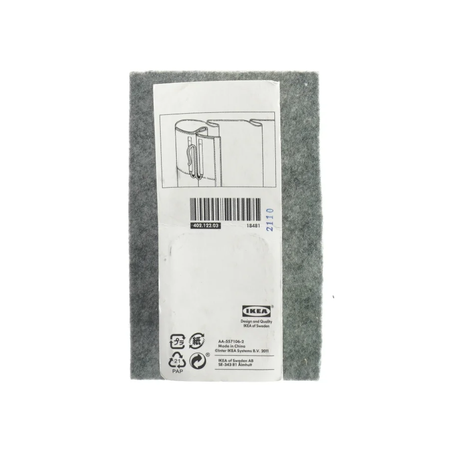 Riktig (20 stk) fra Ikea (str. L: 7 cm)