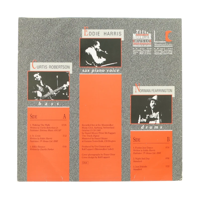 At the moonwalker af Eddie Harris fra LP